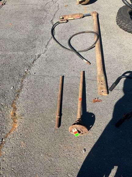 Hydraulic Line and PTO Shaft Components Sold for Parts