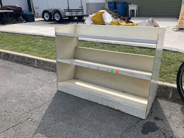 Three-Tier Shelf Unit, 48”x18”