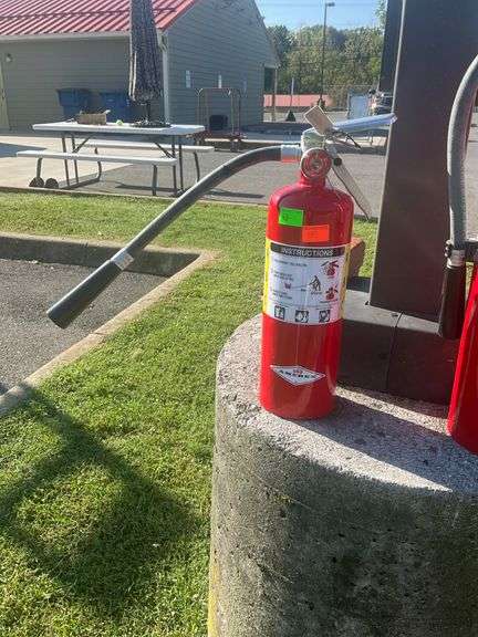 Amerex Charged Dry Chemical Fire Extinguisher
