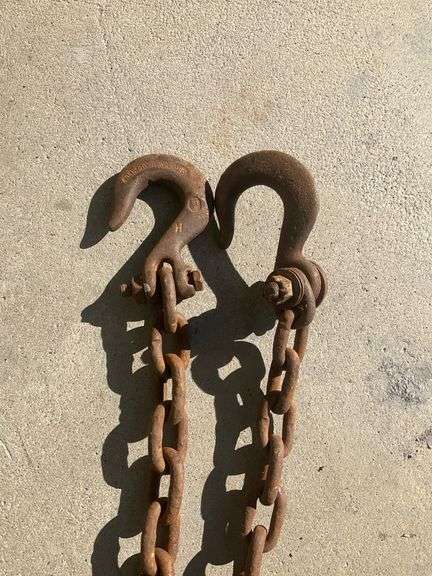 13-Foot Chain With Two Metal Hooks