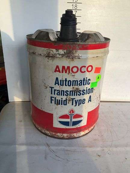 Amoco Automatic Transmission Fluid Type A Metal Canister