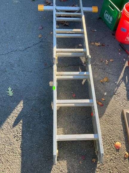 Krause 12-Foot Type A Industrial Aluminum Ladder, 300 lbs Capacity