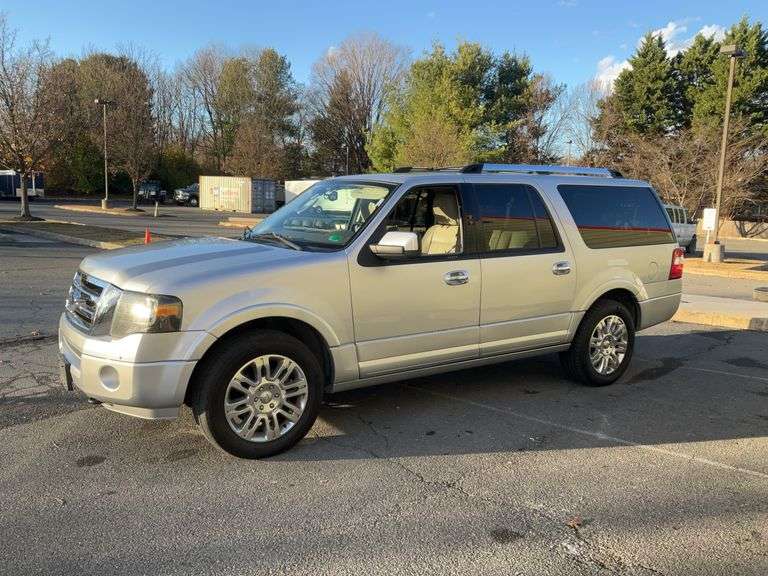 2012 Ford Expedition Limited EL. 4-Wheel Drive, Vin#1FMJK2A57CEF64039. Milage as shown is 362,960.7. Engine 5.4 Liter Triton, 3rd Row seating, comes with full set of Floor Mats, Two key Fob type keys are included. Please click to continue reading.