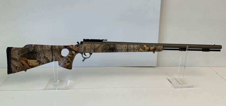 Thompson/Center Arms .50 Caliber Muzzleloader with Camouflage Stock