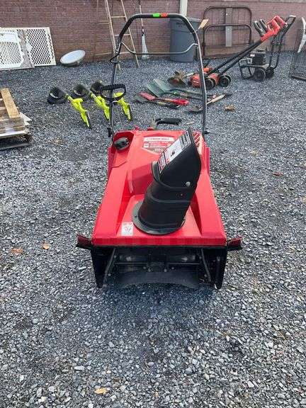 Troy-Bilt Squall 2100 Snow Blower With 21-Inch Clearing Width