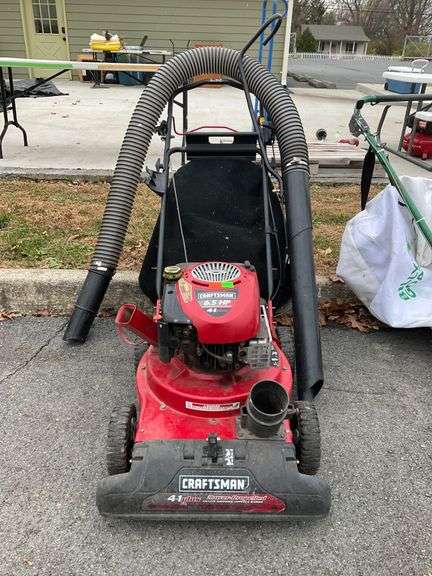 Craftsman Model 247.77099 Leaf Vacuum with Bagger and Hose