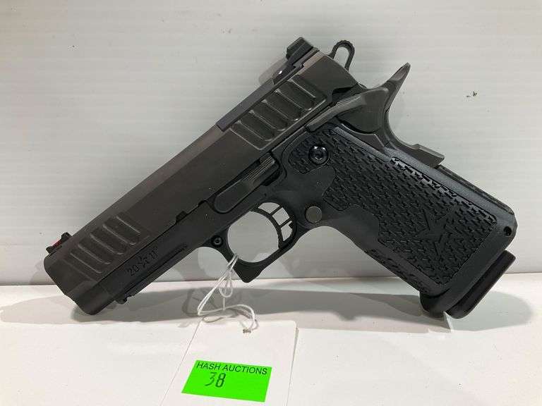Staccato C2 9mm Handgun with Magazine and Green Carrying Case (FFL background check required)