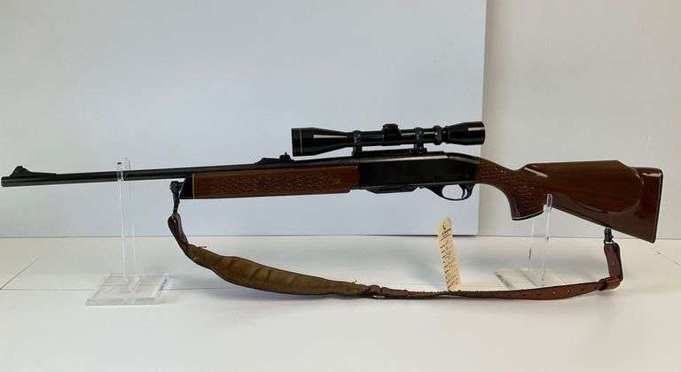 Remington Model 742 Woodsmaster Semi-Automatic Rifle with Leupold Scope (FFL background check required)