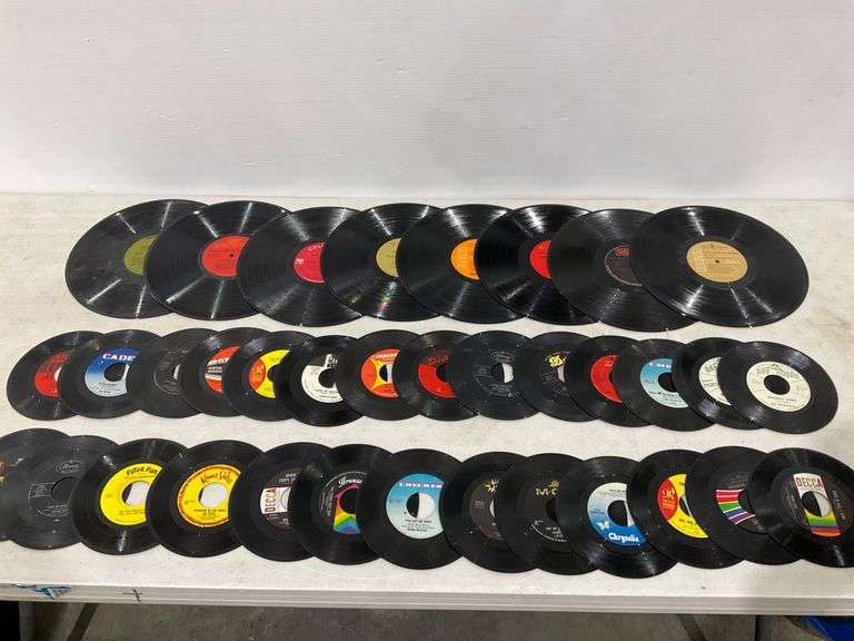 Vinyl Records Including 33 1/3 RPM and 45 RPM Formats - Hash Auctions
