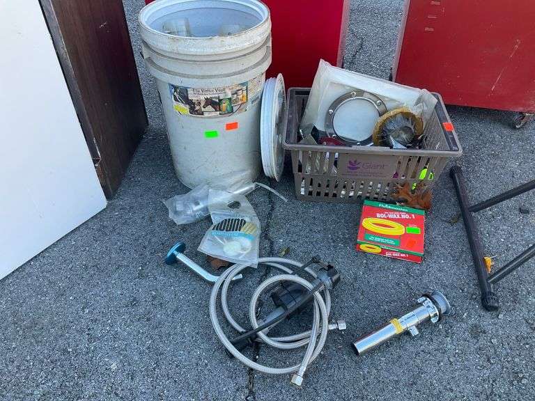 Plumbing Supplies, Accessories, Birdseed, and Bird Feeders