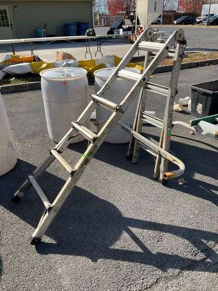 Cosco Multi-Position Adjustable Ladder with Stabilizer Bar