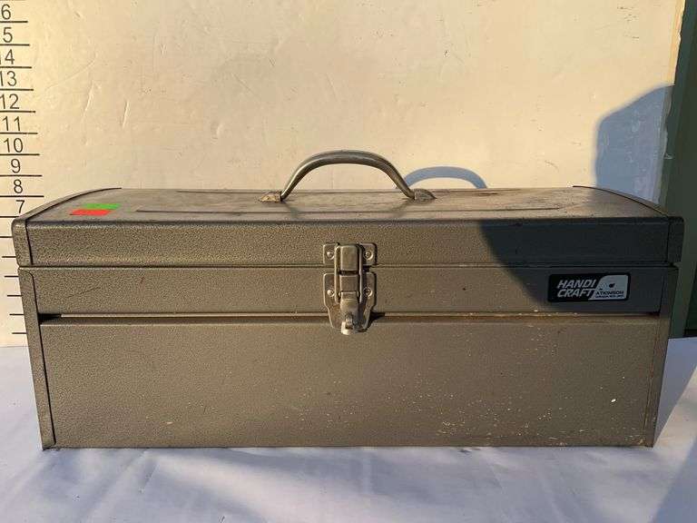Handi-Craft Toolbox by Atkinson With Various Accessories