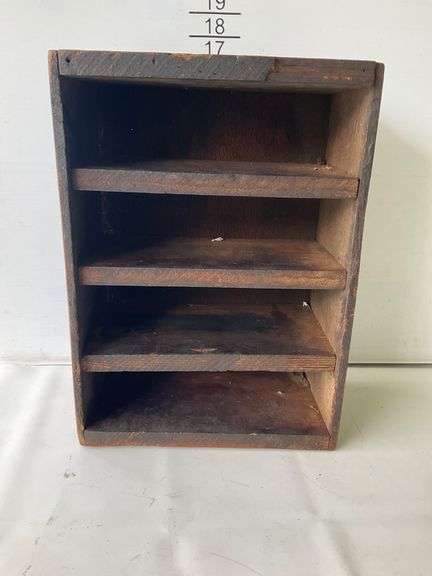 Western Cartridge Company Divided Wooden Crate with 308 Winchester Engraving