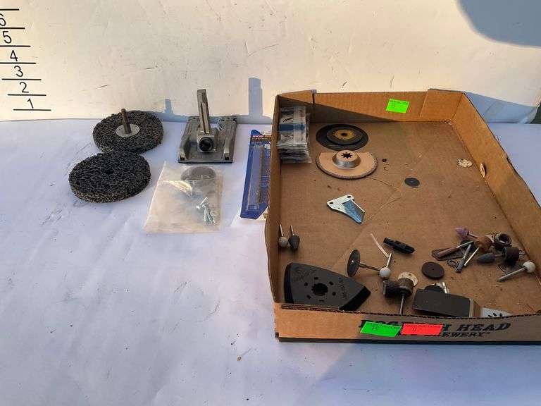 Tool Accessories and Hardware with Grinding Attachments