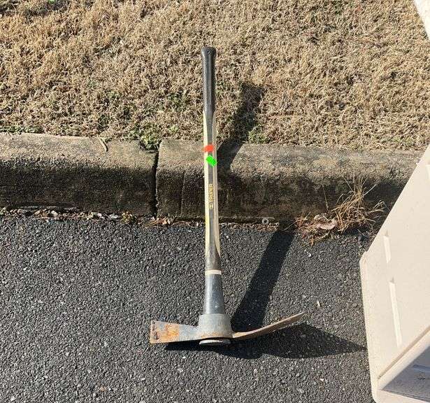 Metal-Headed Mattock with Fiberglass Handle