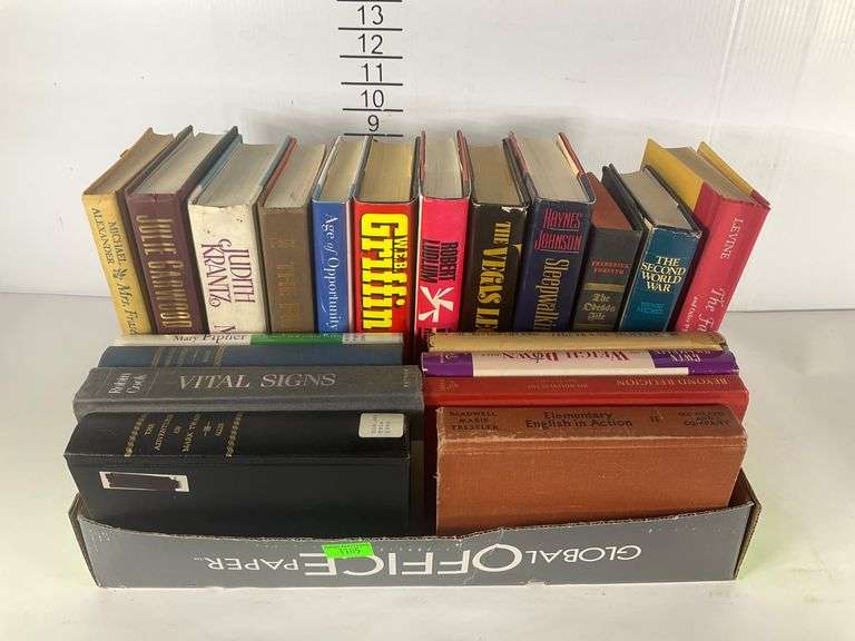 Collection of 20 Hardcover and Paperback Books, Various Authors and ...