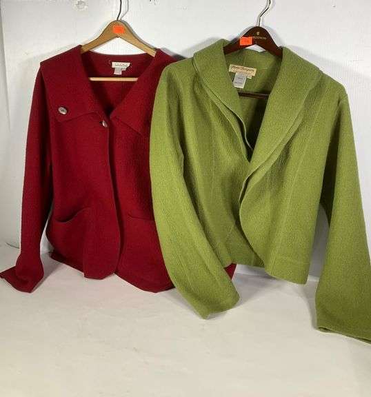Women’s Wool Cardigans by Norm Thompson and Isabella Bird Hash Auctions