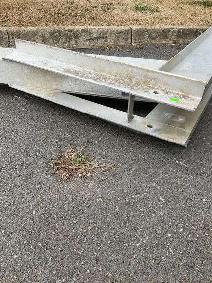 Aluminum Beam Structure, 9’H x 5’6″L x 5″W