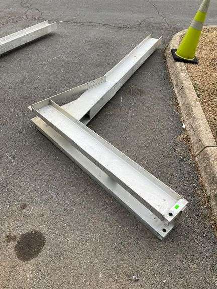 Aluminum Beam Structure, 9’H x 5’6″L x 5″W