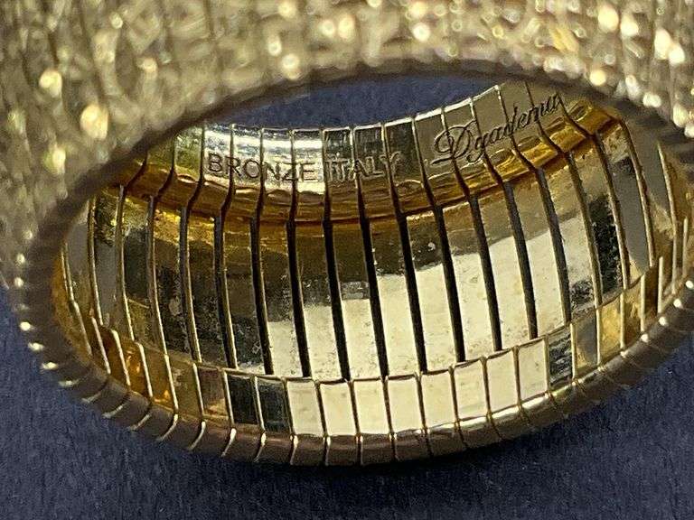 Dyadema Italy Bronze ring size 8 , 4.6g - Hash Auctions