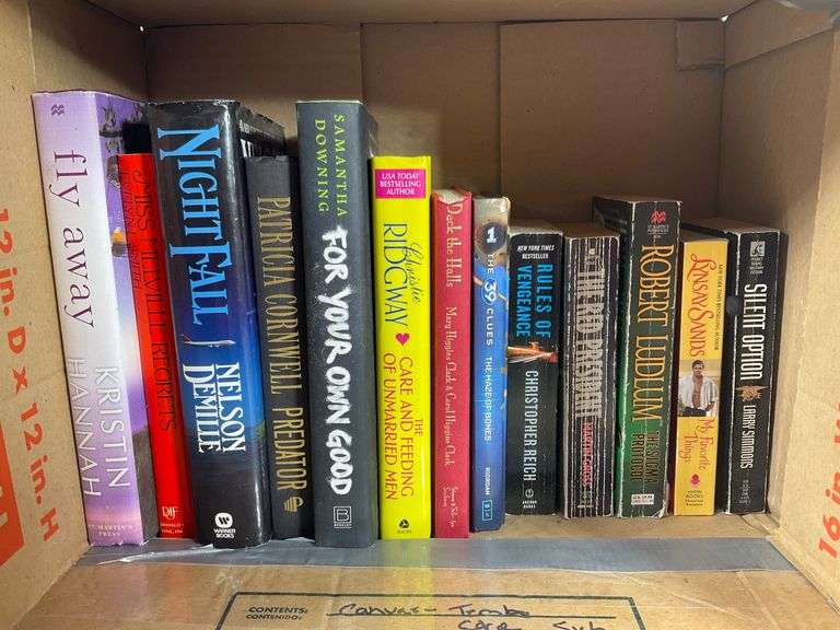 Collection of Paperback and Hardcover Books - Hash Auctions