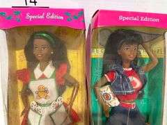 Special Edition Holiday Treats and Back-to-School Barbie Dolls in Original Packaging