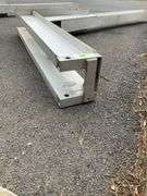 Aluminum Beam Structure, 9’H x 5’6″L x 5″W