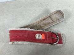 Roping Lasso and Big Horn Tuffy Cowboy Red Nylon Saddle Cinch