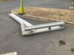 Aluminum Beam Structure, 9’H x 5’6″L x 5″W