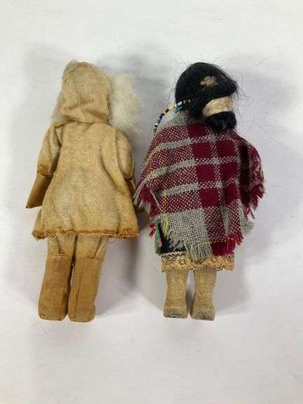 Set of Four Cultural-Themed Dolls with Regional Attire