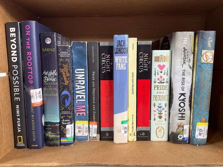 Collection of Assorted Hardcover and Paperback Books - Hash Auctions