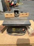 AMT Shaper/Router Model 4750 with Table Stand and Shelving - Hash Auctions