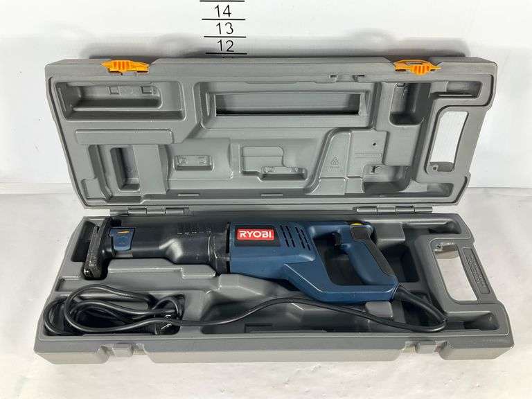 Ryobi RJ162V Reciprocating Saw with Hard Plastic Case