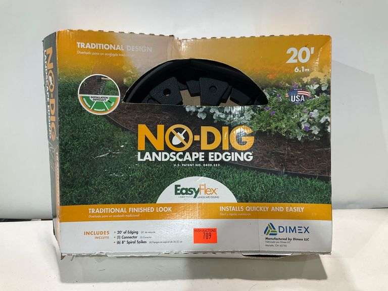 dimex-easyflex-no-dig-landscape-edging-kit-20-ft-hash-auctions