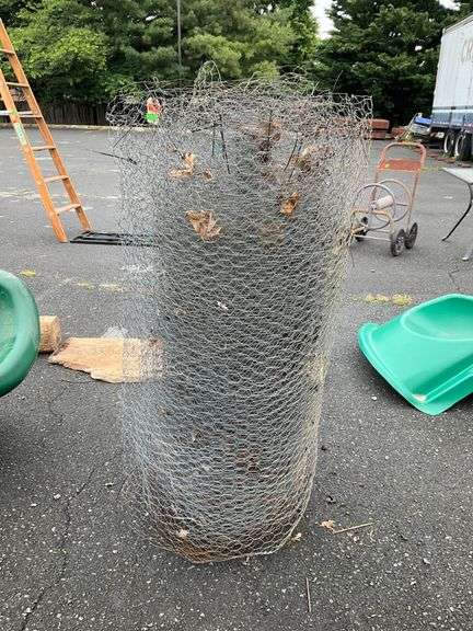Roll of Mesh Wire Fencing, 48”H