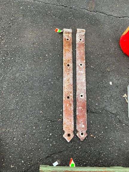 36-Inch Strap Hinges with Mounting Holes