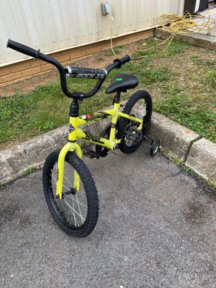 Huffy Bicycle With Training Wheels, Ready to Ride