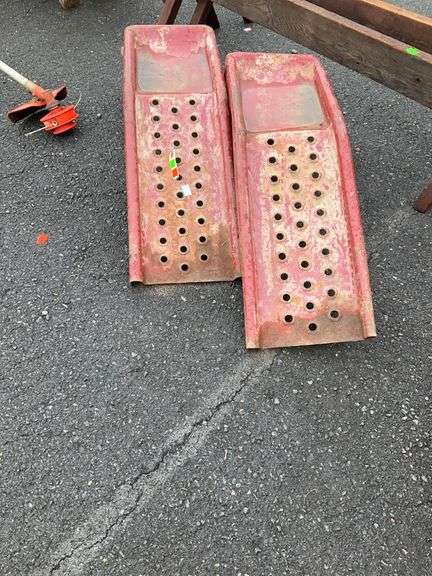 24-Inch Metal Automotive Ramps