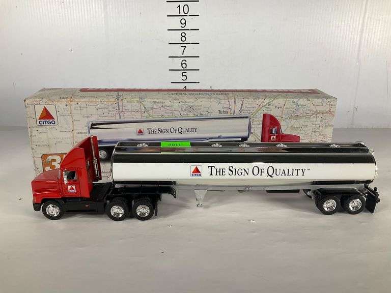 Die-Cast CITGO Tanker Truck Model with Original Box