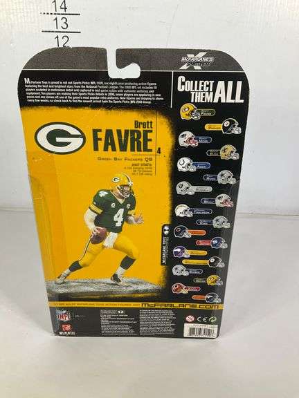 McFarlane NFL Brett Favre Green Bay Packers Action Figure