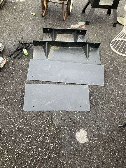 Metal Shelves and Brackets, 23-Inch and 33-Inch Widths