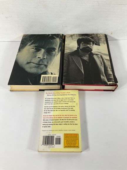 Collection of Three Stephen King Books: ‘The Dark Half’, ‘Danse Macabre’, and ‘The Colorado Kid’