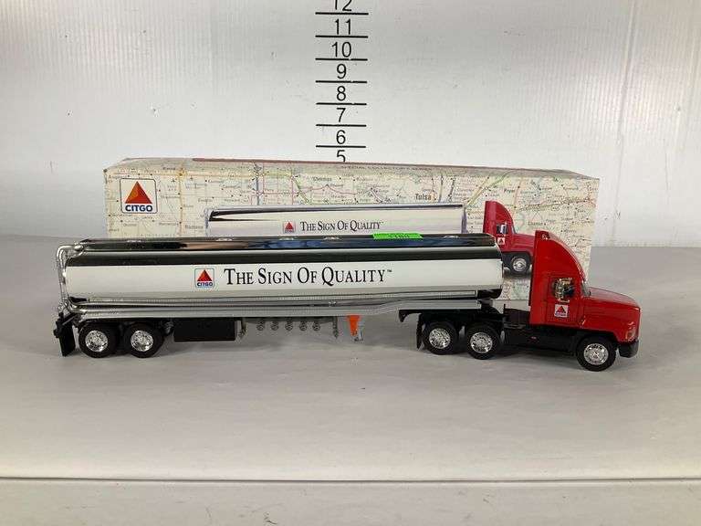 Die-Cast CITGO Tanker Truck Model with Original Box
