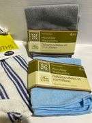 Assorted Dish Cloth and Washcloth Sets in Various Materials and Colors ...