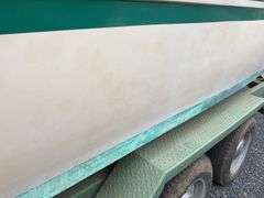 1972 Cruiser 21 foot Boat, with a 1971 Dill Boat Trailer. Virginia Certificate of Title to Vessel and Title to the Trailer. Evinrude 175hp outboard.