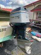 1972 Cruiser 21 foot Boat, with a 1971 Dill Boat Trailer. Virginia Certificate of Title to Vessel and Title to the Trailer. Evinrude 175hp outboard.