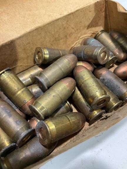 Brass Cartridges with Copper-Tone Bullets - Hash Auctions