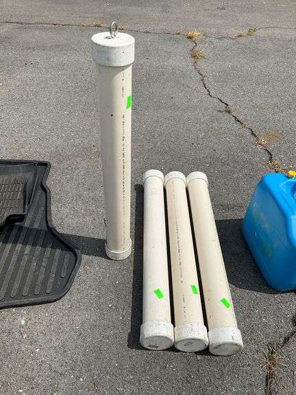 PVC Coated Weights, 30”H, 4 Pieces