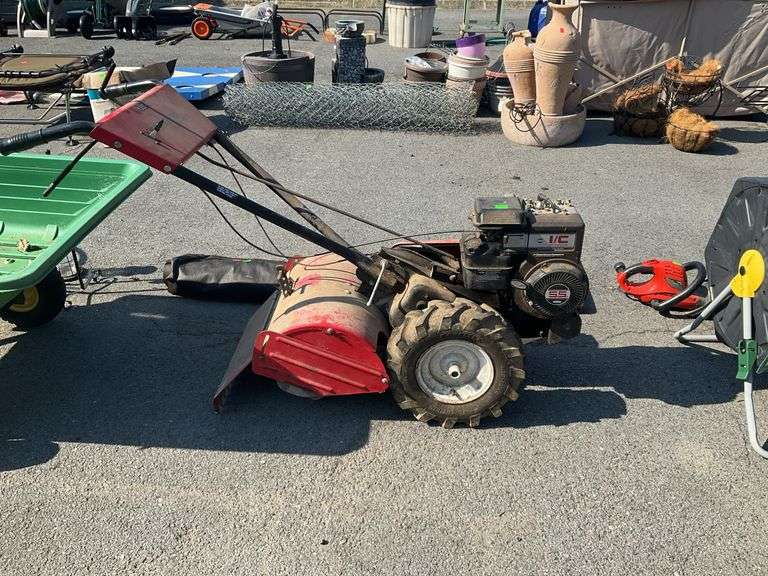 Wizard Rear Engine Wizard Garden Tiller, rear tine, 5.5hp Briggs engine, includes the ...