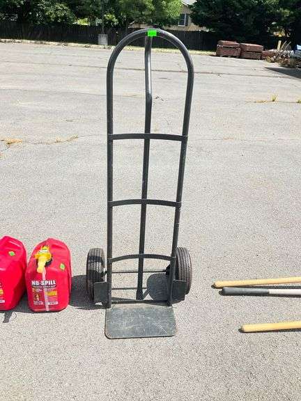 Metal Hand Truck with Pneumatic Tires